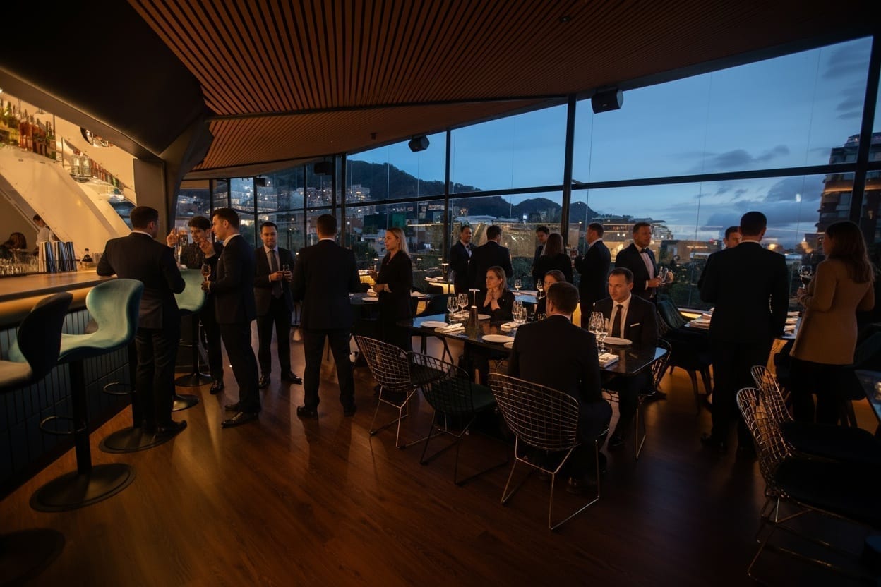 Celebración privada New York Bistro Bogotá